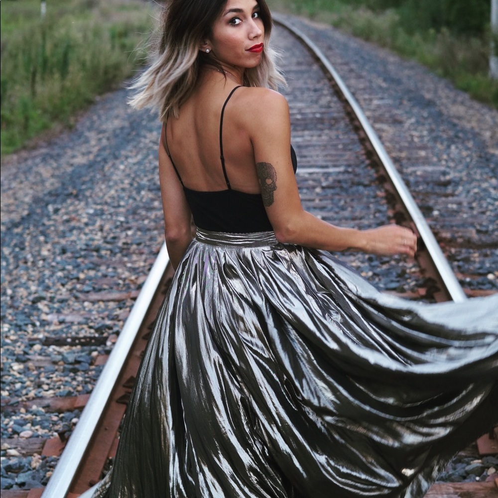 Free people maxi skirt